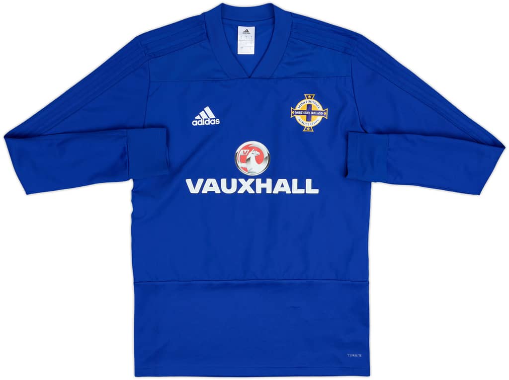 2017-18 Northern Ireland adidas Training Top - 10/10 - (S)