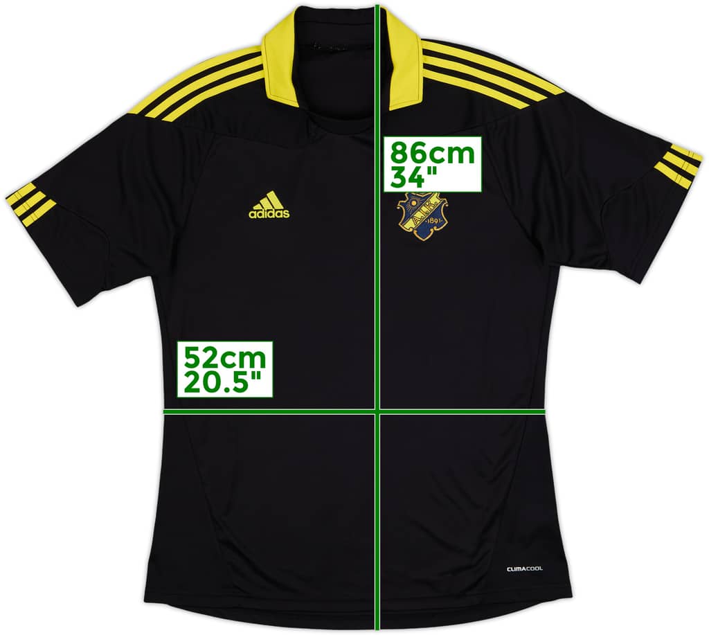 2010 AIK Stockholm Home Shirt - 10/10 - (L)