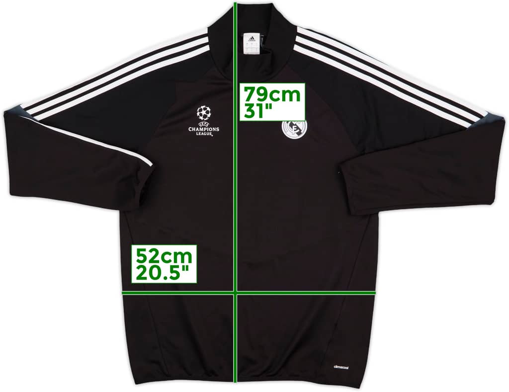 2014-15 Real Madrid adidas Drill Top - 10/10 - (L)