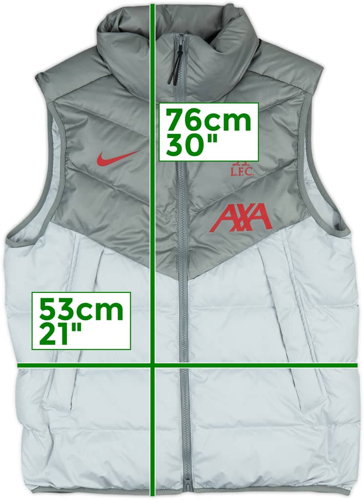 2023-24 Liverpool Nike Padded Gilet - 10/10 - (M)