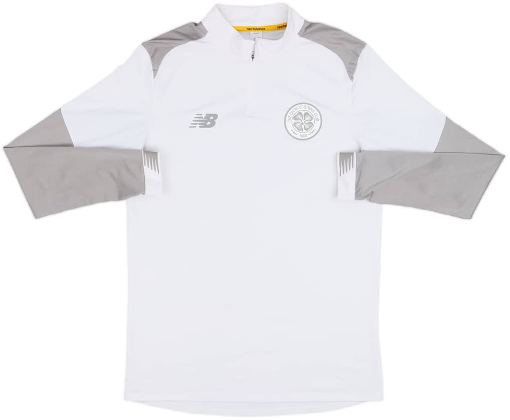 2019-20 Celtic New Balance 1/4 Zip Drill Top - 6/10 - (L)
