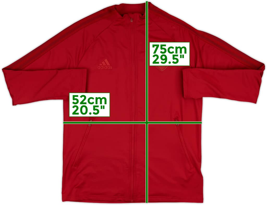 2020-21 Arsenal adidas Track Jacket - 10/10 - (M)
