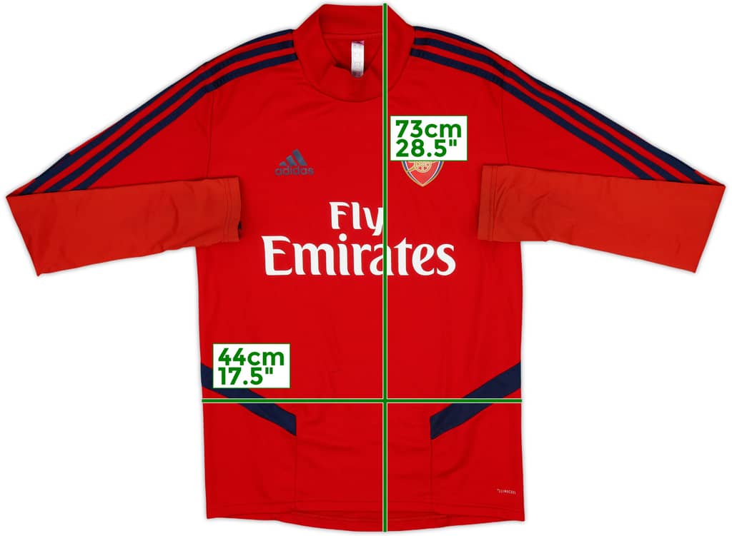2019-20 Arsenal adidas Sweat Top - 8/10 - (S)