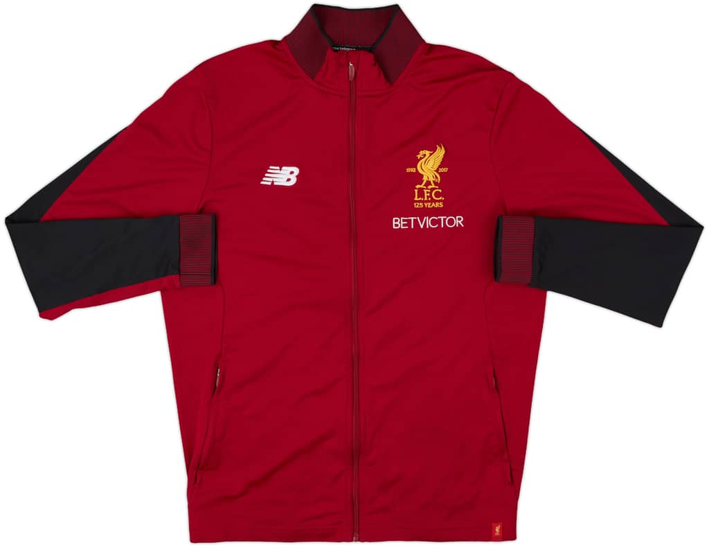 2017-18 Liverpool New Balance Track Jacket - 8/10 - (L)