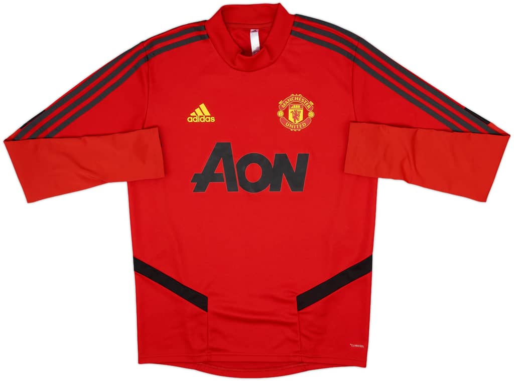 2019-20 Manchester United adidas Sweat Top - 9/10 - (M)