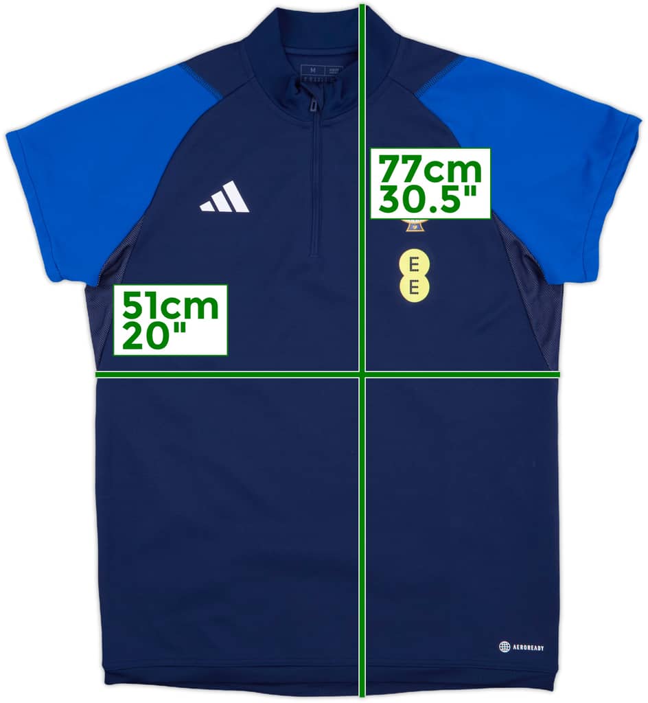 2016-17 Northern Ireland adidas 1/4 Zip Training Top - 10/10 - (M)