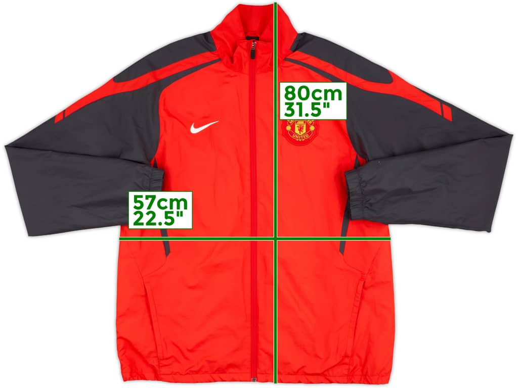 2011-12 Manchester United Nike Track Jacket - 10/10 - (L)