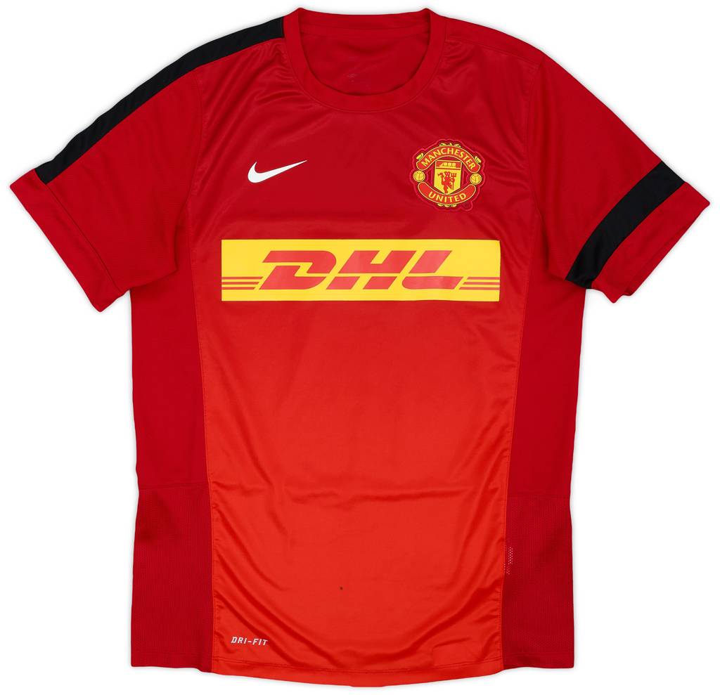 2013-14 Manchester United Nike Training Shirt - 8/10 - (M)