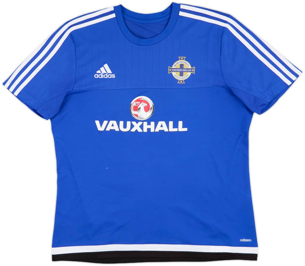 2016-17 Northern Ireland adidas Training Shirt - 9/10 - (L)