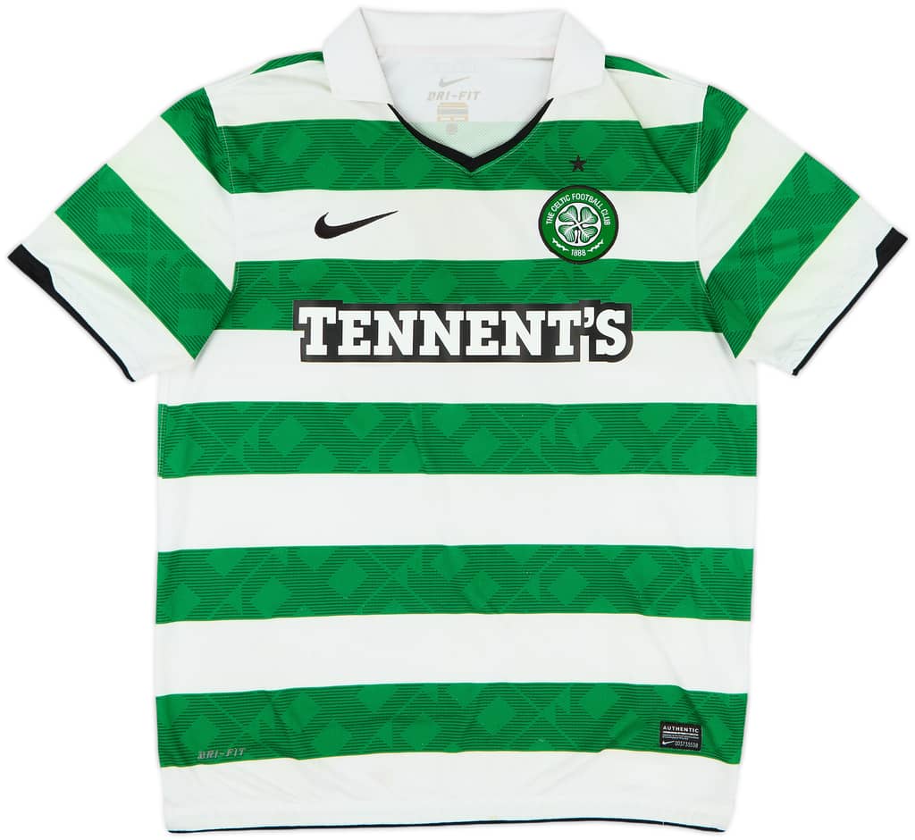 2010-12 Celtic Home Shirt - 8/10 - (M)