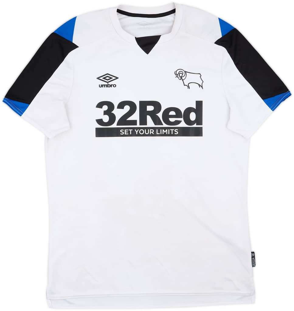 2021-22 Derby Home Shirt - 8/10 - (L)