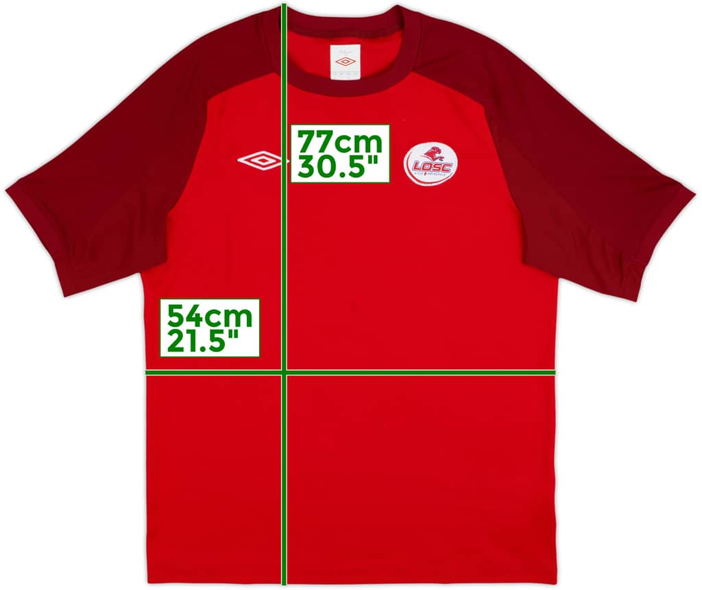 2010-11 Lille Umbro Training Shirt - 10/10 - (L)