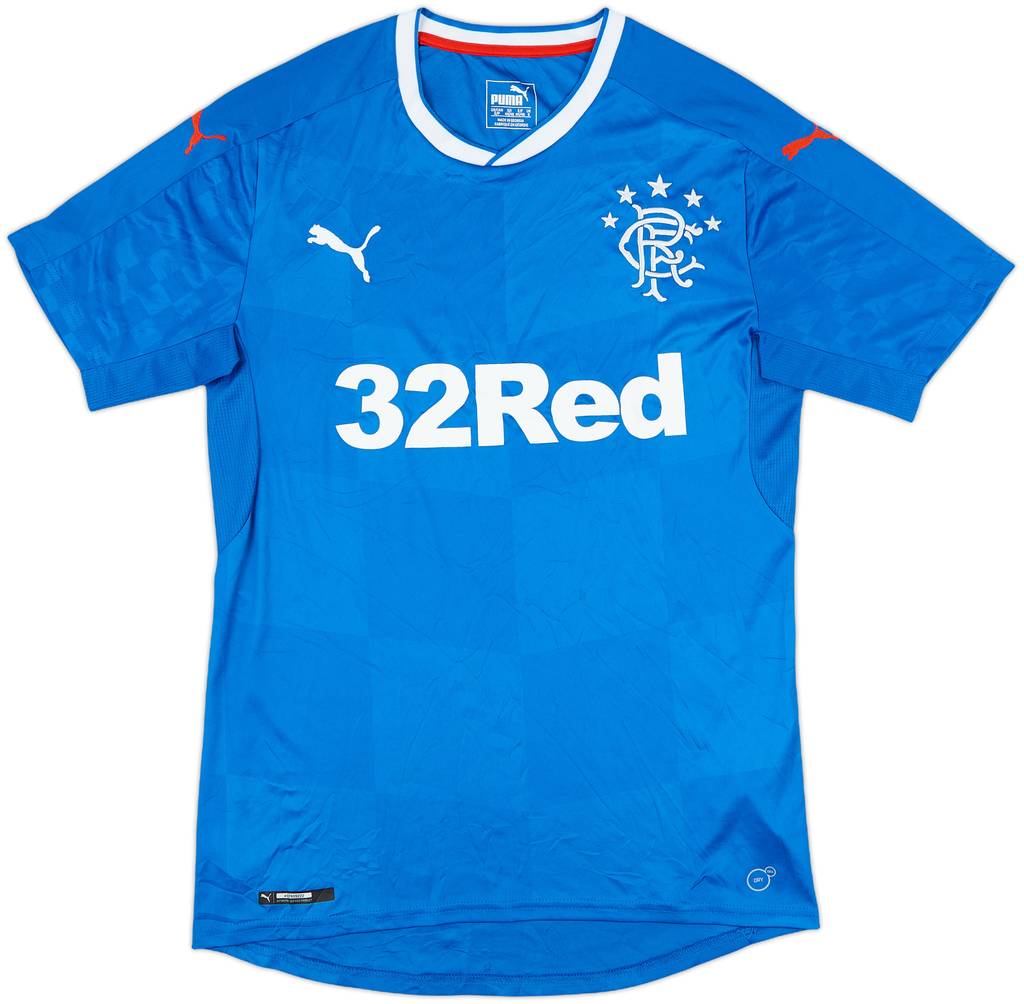 2016-18 Rangers Home Shirt - 10/10 - (S)