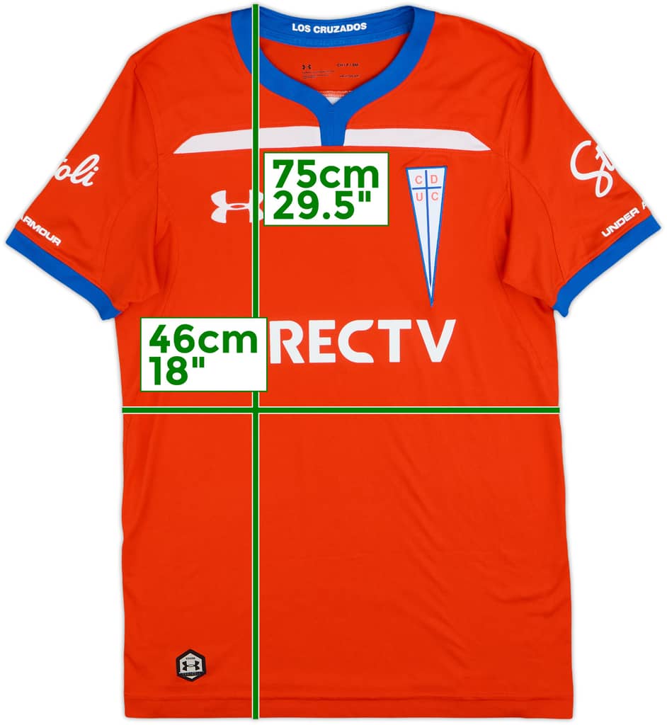 2019 Universidad Catolica del Chile Away Shirt - 9/10 - (S)