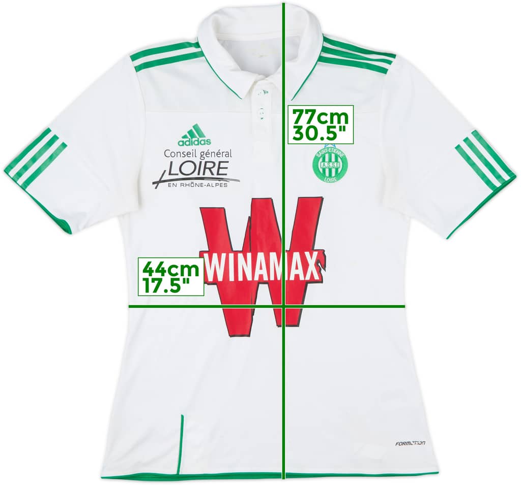 2010-11 Saint Etienne Player Issue Away Shirt - 6/10 - (S)