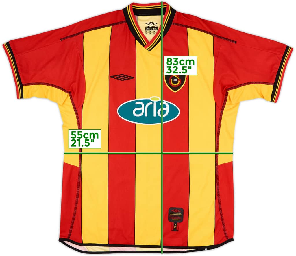 2002-03 Galatasaray Home Shirt - 7/10 - (L)