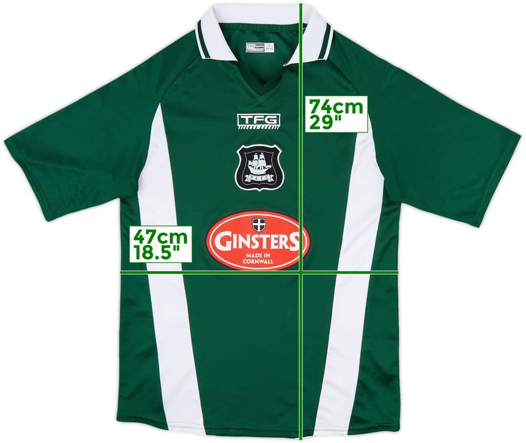2003-05 Plymouth Home Shirt - 7/10 - (S)