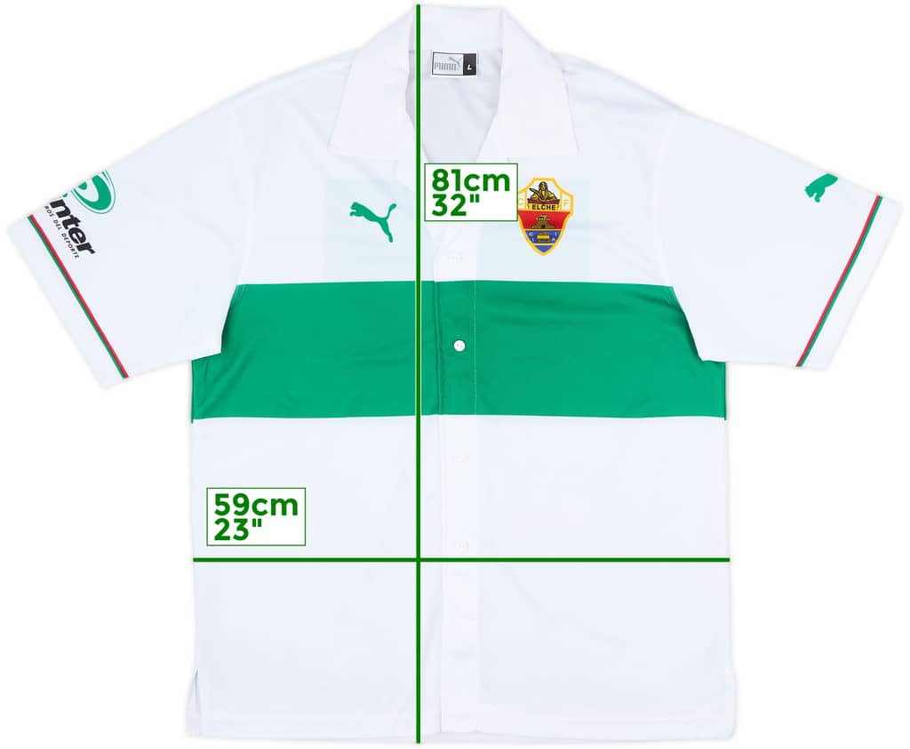 2001-02 Elche Home Shirt - 8/10 - (L)