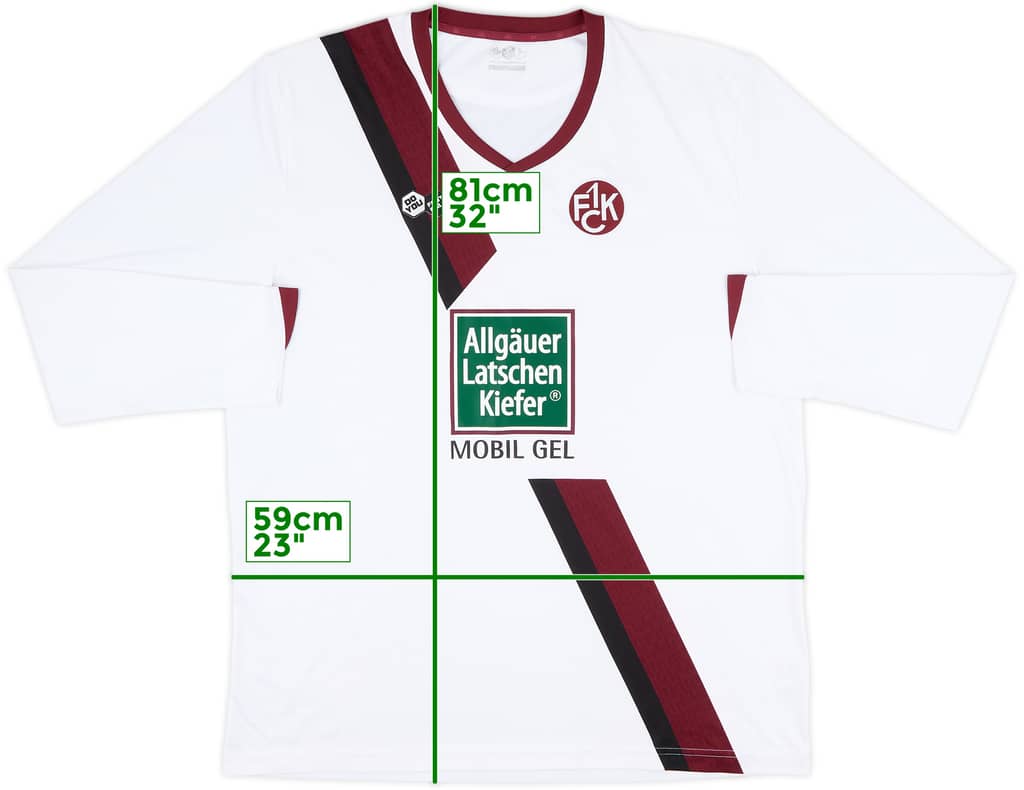 2010-11 Kaiserslautern Away L/S Shirt - 7/10 - (XXL)