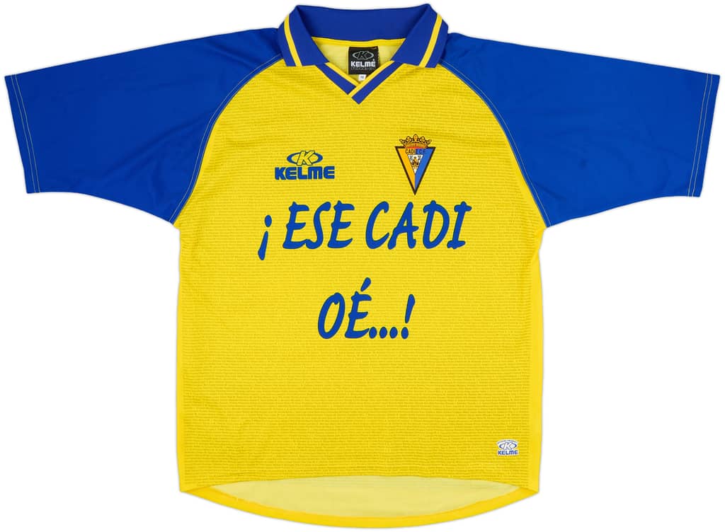 2002-03 Cadiz Limited Edition Shirt - 4/10 - (M)