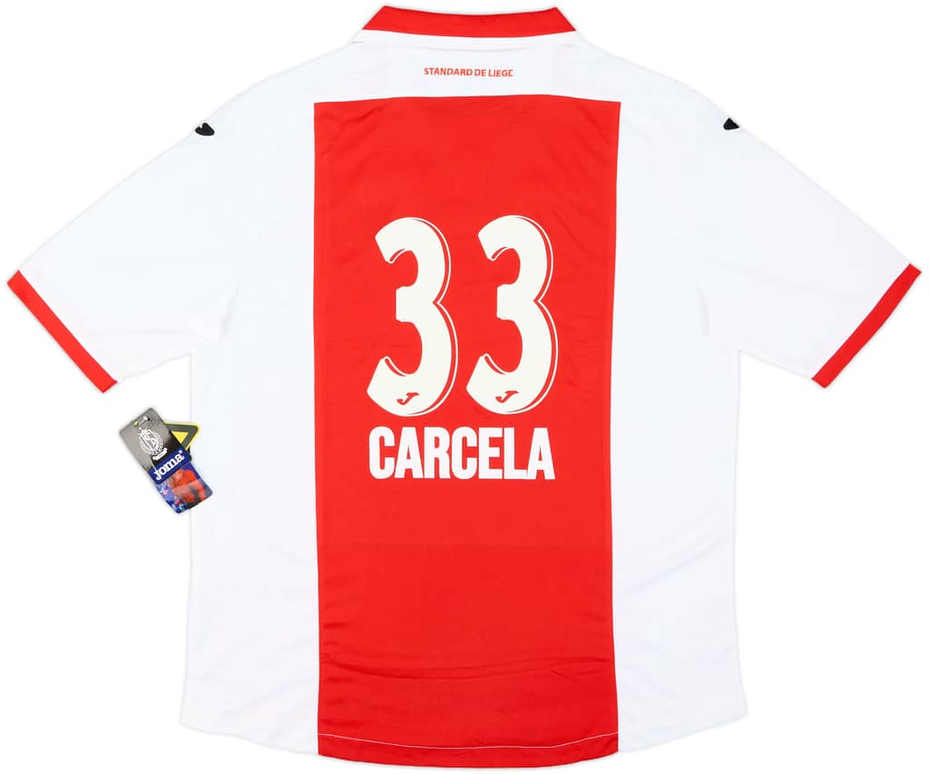2014-15 Standard Liege Home Shirt Carcela #33 (L)