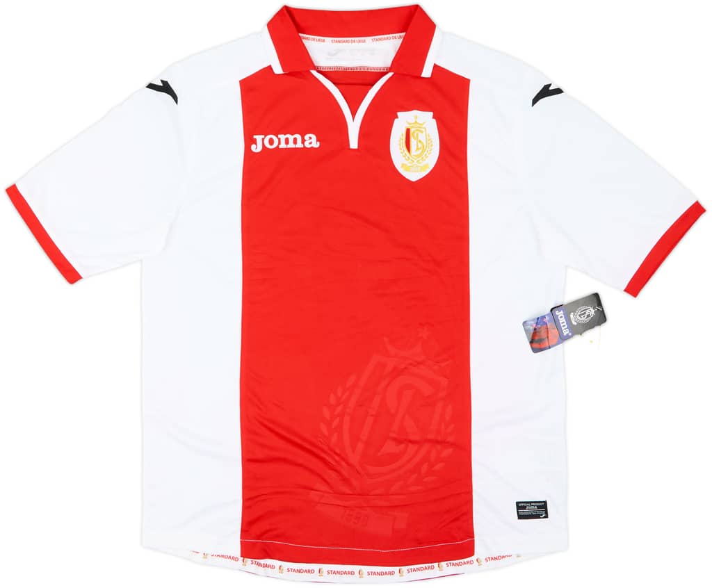 2014-15 Standard Liege Home Shirt Carcela #33 (L)