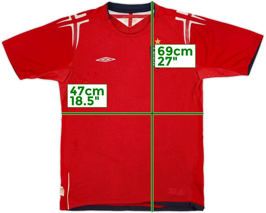 2004-06 England Away Shirt - 5/10 - (XL.Boys)