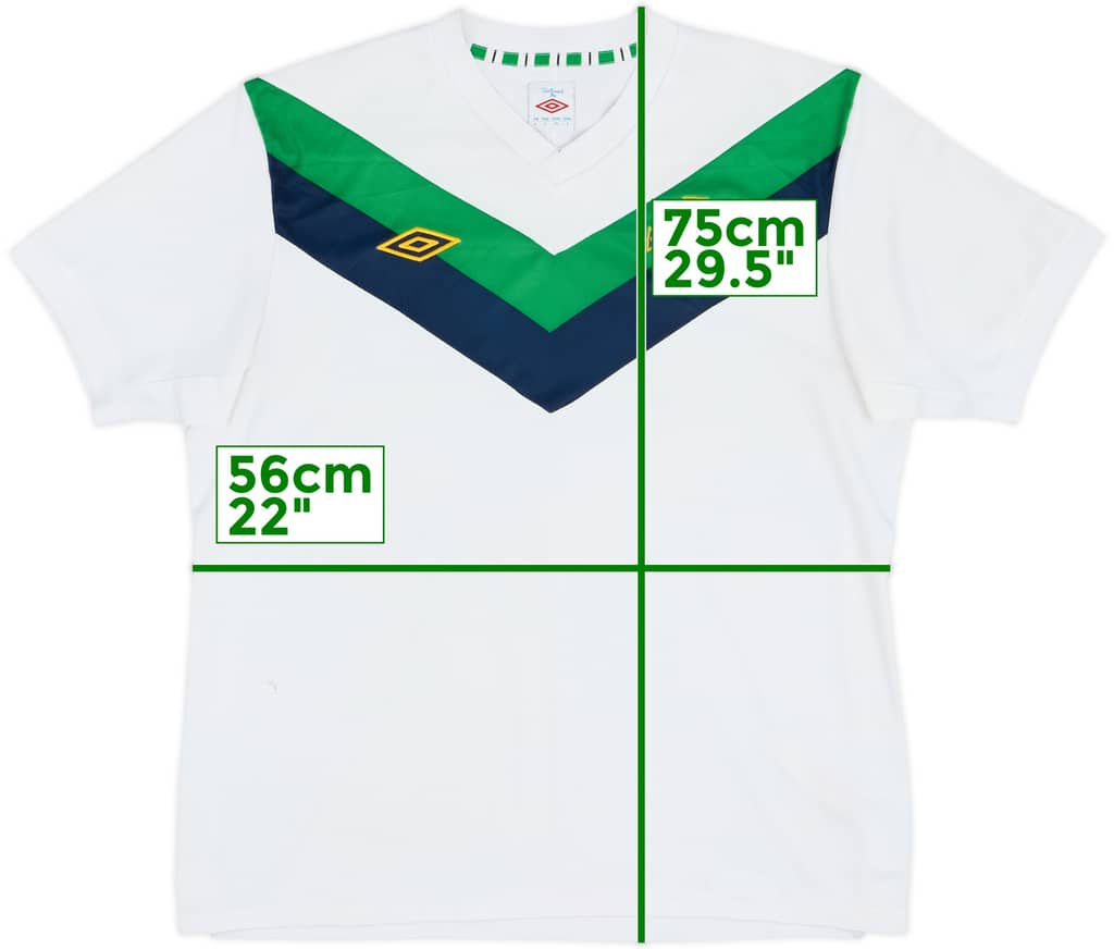 2011-12 Northern Ireland Away Shirt - 7/10 - (L)
