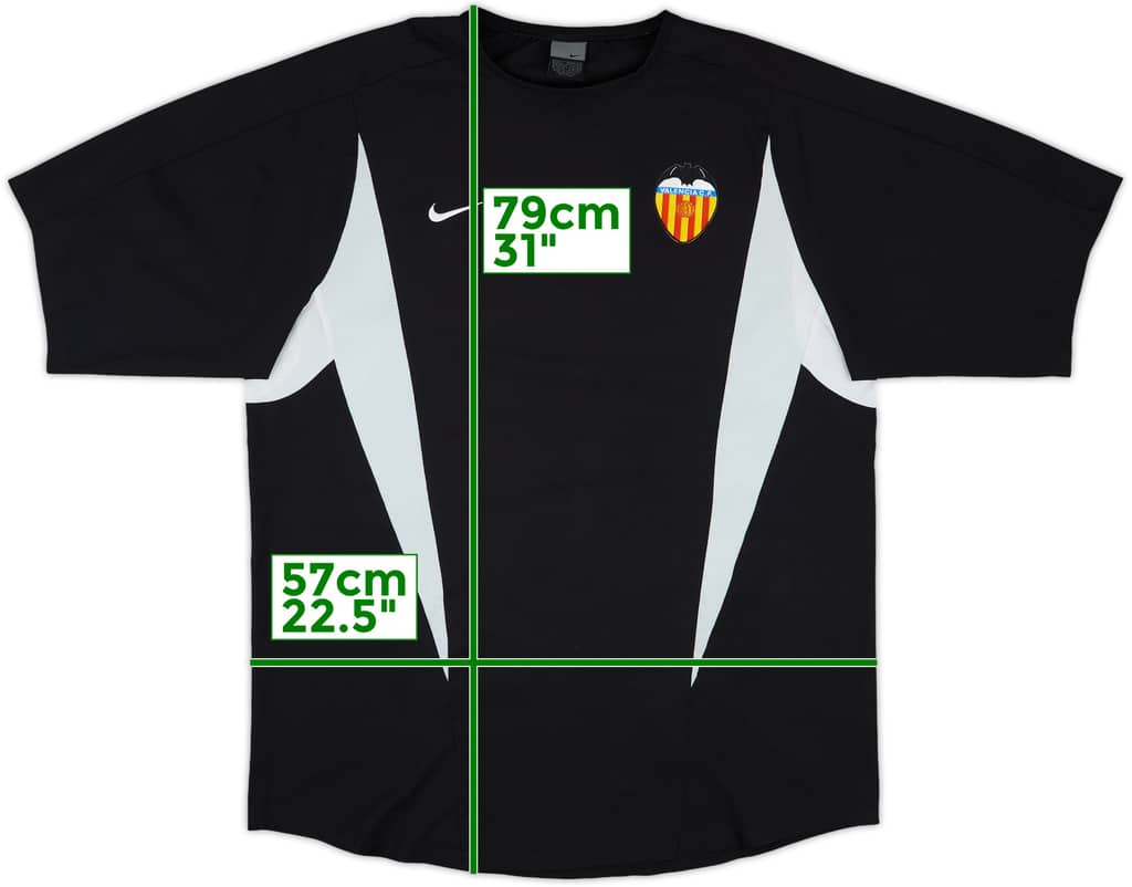 2002 Valencia Nike Training Shirt - 8/10 - (L)