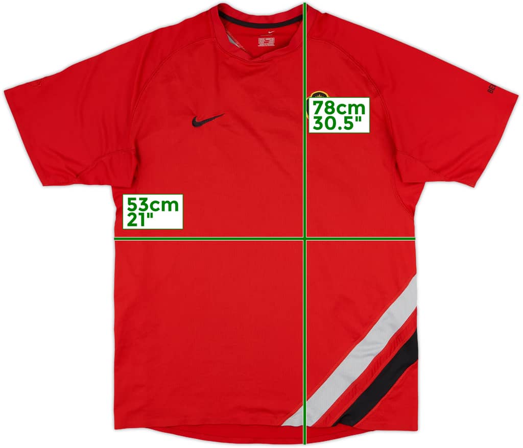2002-03 Belgium Nike Training Shirt - 8/10 - (XL)