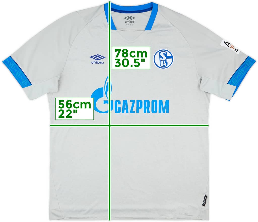 2018-19 Schalke Away Shirt - 10/10 - (XL)