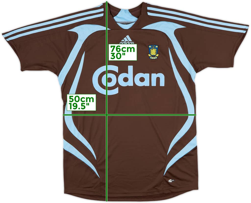 2007-08 Brondby Away Shirt - 8/10 - (L)