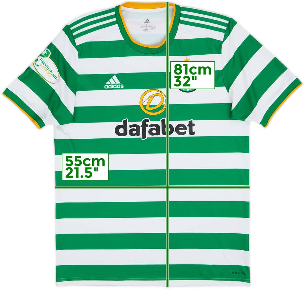 2020-21 Celtic Home Shirt - 5/10 - (L)