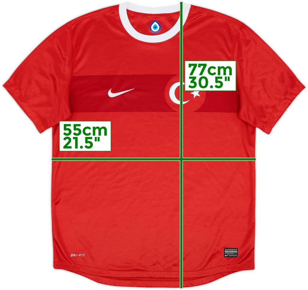 2012-14 Turkey Home Shirt - 9/10 - (L)