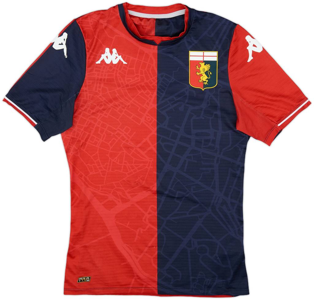 2021-22 Genoa Home Shirt - 6/10 - (M)