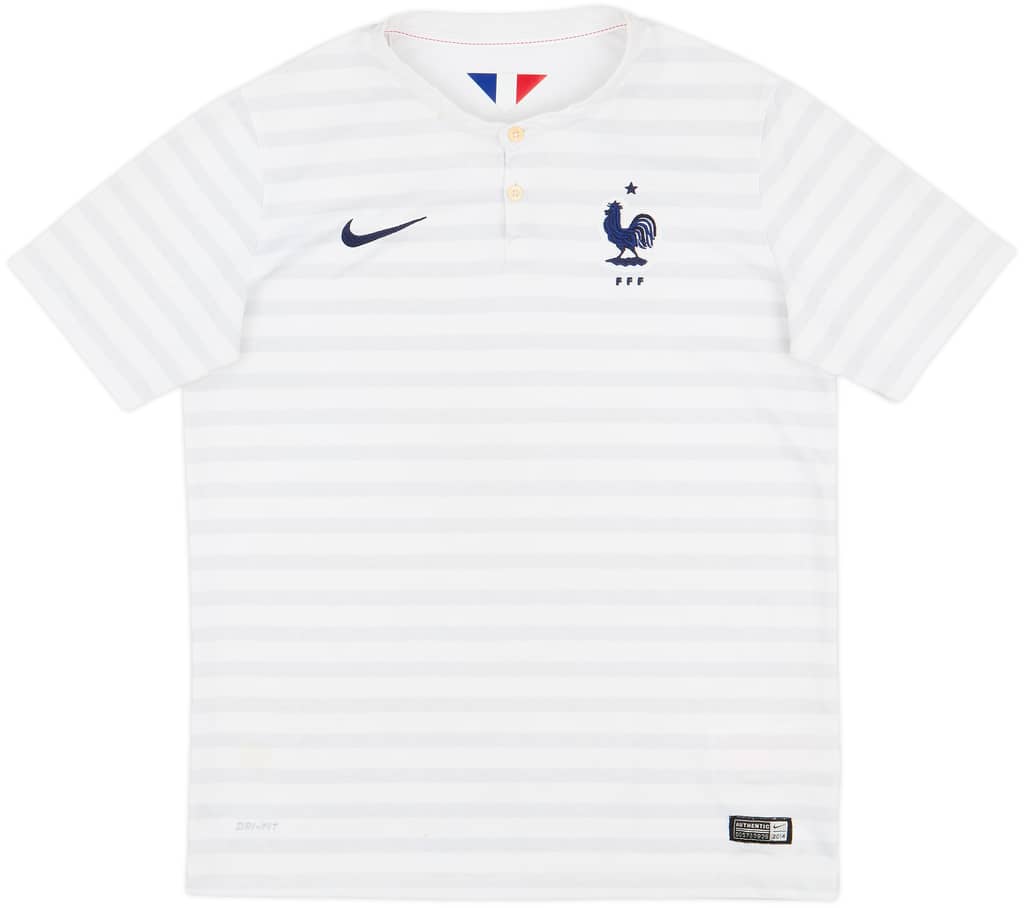 2014-15 France Away Shirt - 8/10 - (XL.Boys)