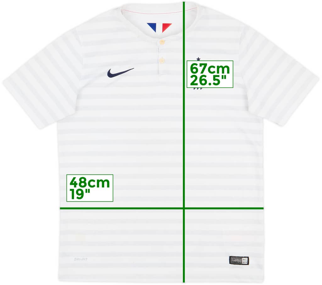 2014-15 France Away Shirt - 8/10 - (XL.Boys)