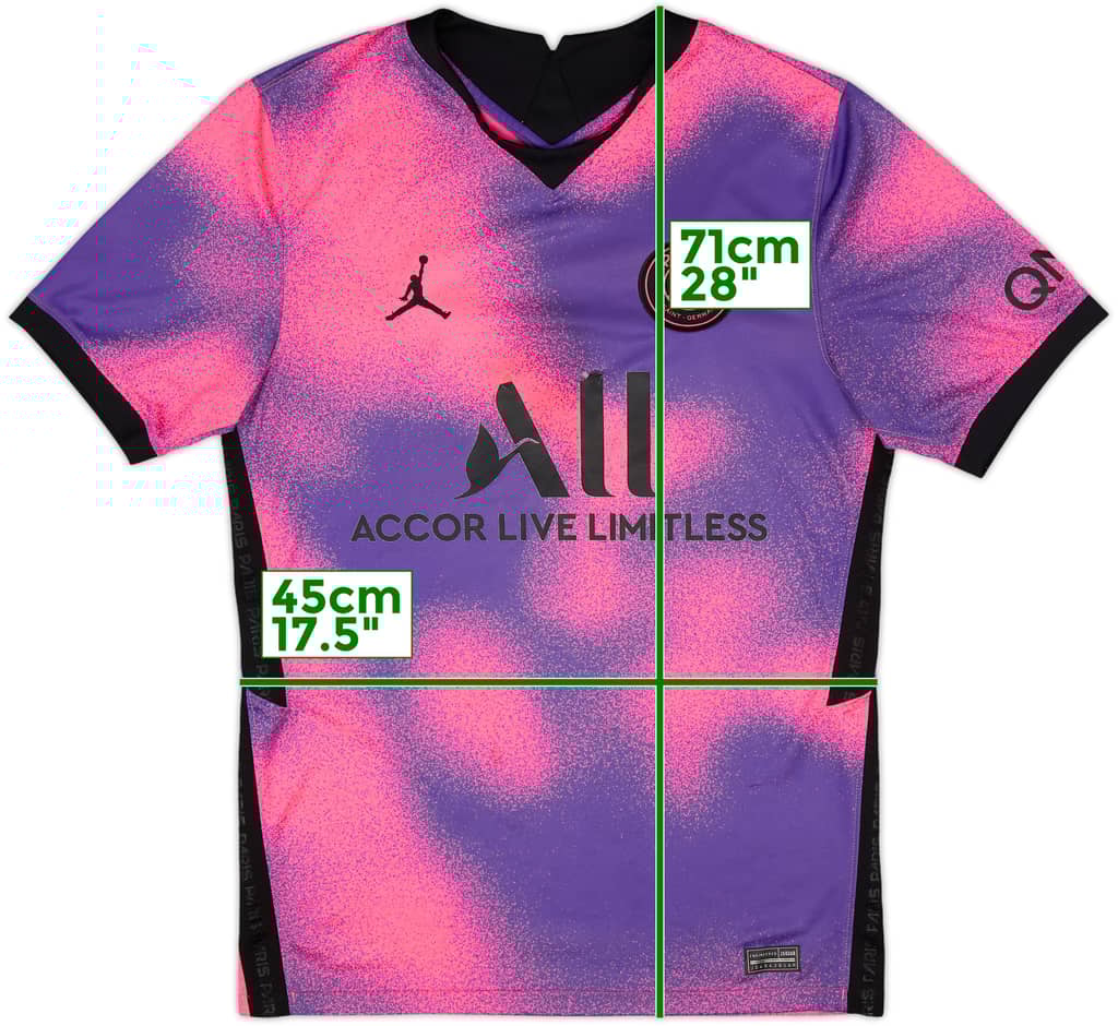 2020-21 Paris Saint-Germain Fourth Shirt - 5/10 - (S)