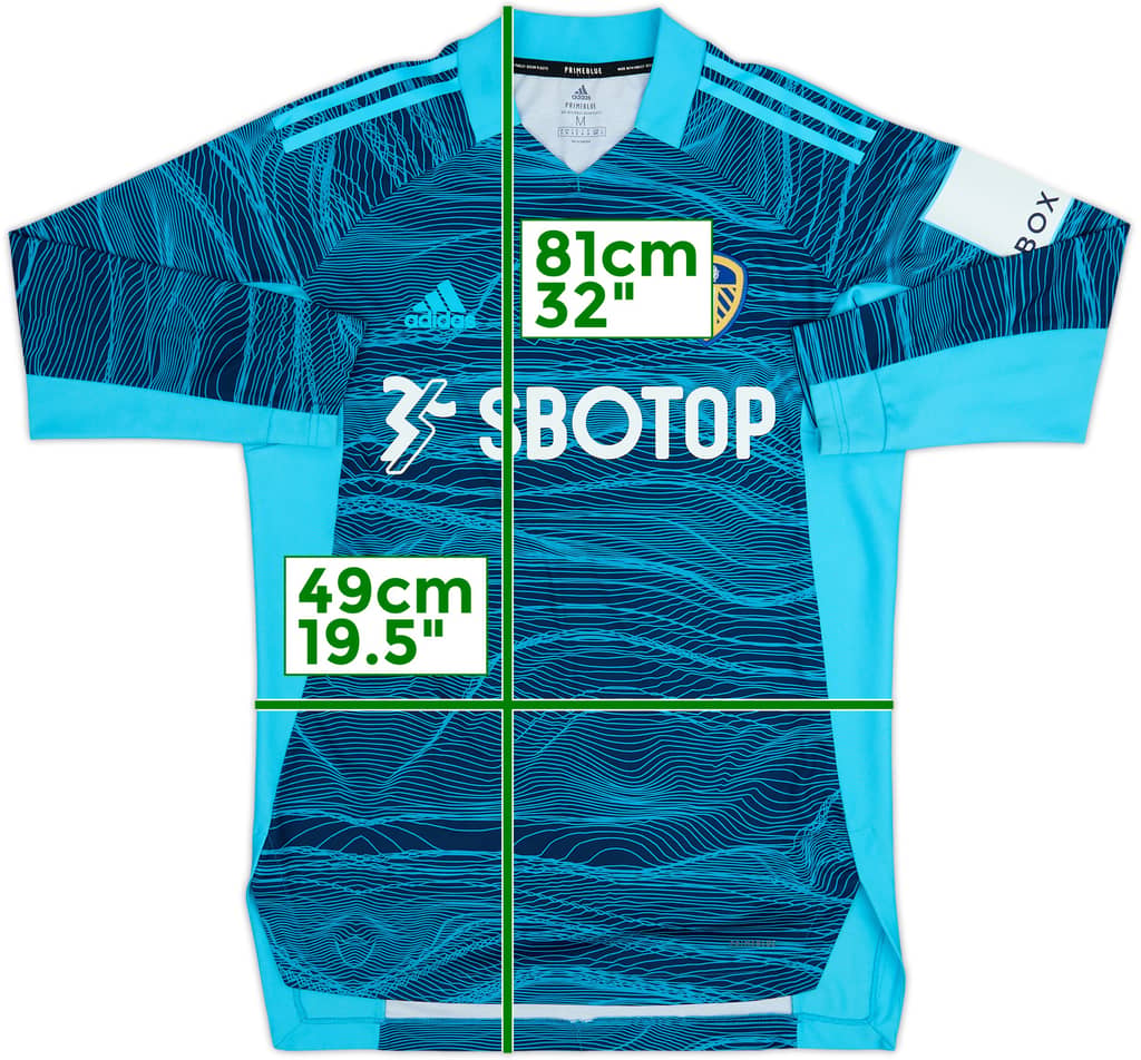 2021-22 Leeds GK Shirt - 7/10 - (M)