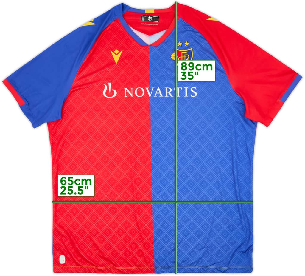 2022-23 FC Basel Home Shirt - 9/10 - (5XL)