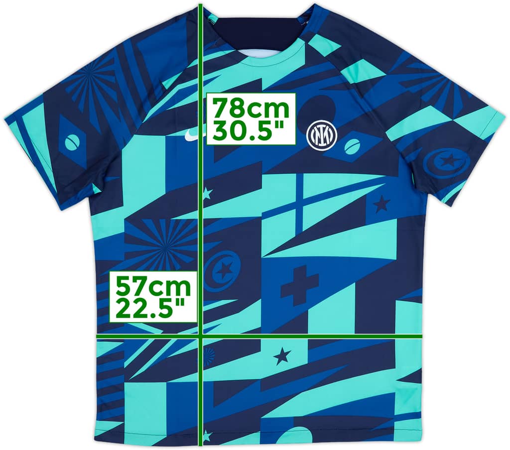 2022-23 Inter Milan Nike Training Shirt - 10/10 - (XL)