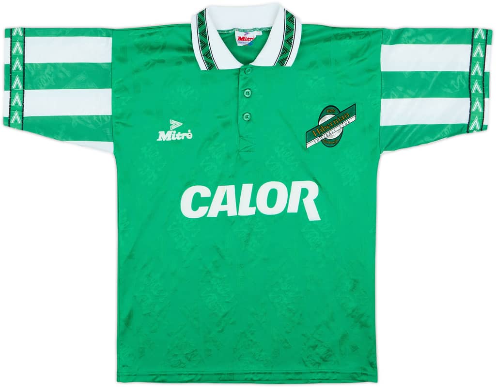 1994-96 Hibernian Home Shirt - 6/10 - (S)