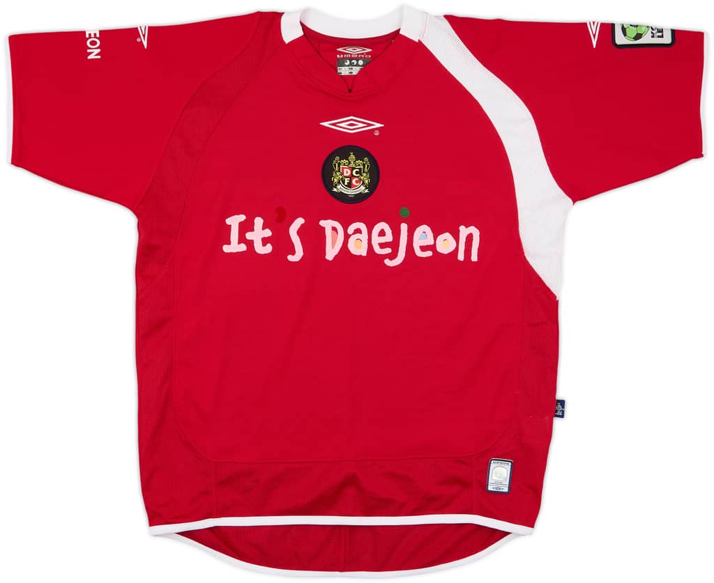 Camiseta de local del Daejeon Citizen 2005 - 9/10 - (L)