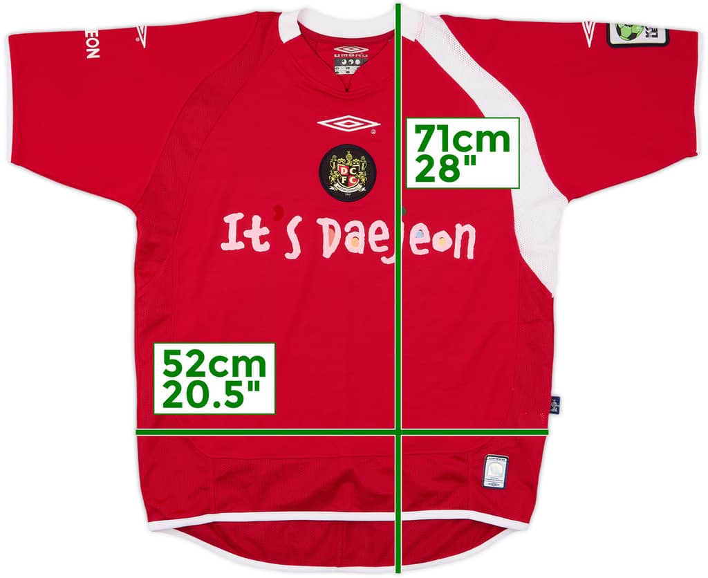 Camiseta de local del Daejeon Citizen 2005 - 9/10 - (L)