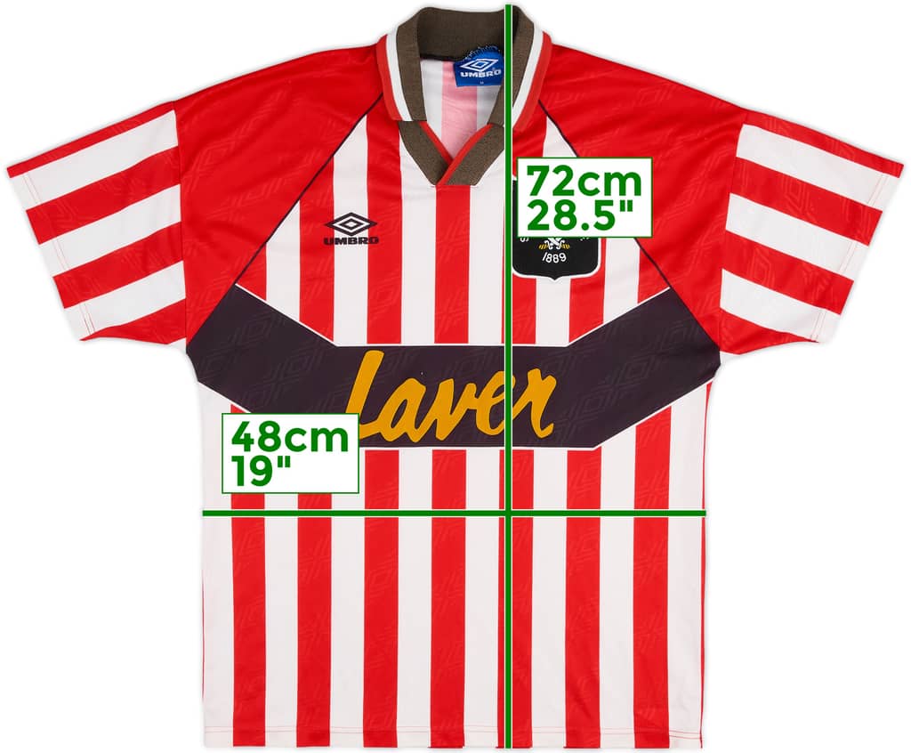 1994-95 Sheffield United Home Shirt - 5/10 - (M)