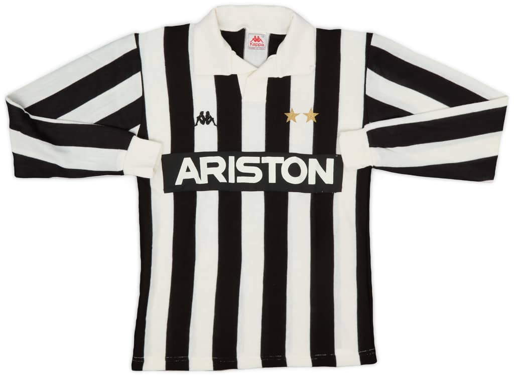 1982-83 Juventus Home L/S Shirt - 8/10 - (L.Boys)