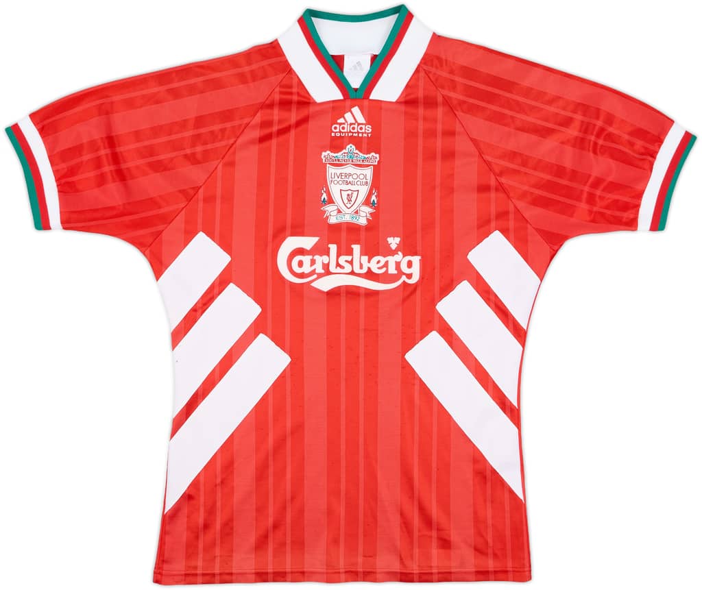 1993-95 Liverpool Home Shirt - 8/10 - (S)