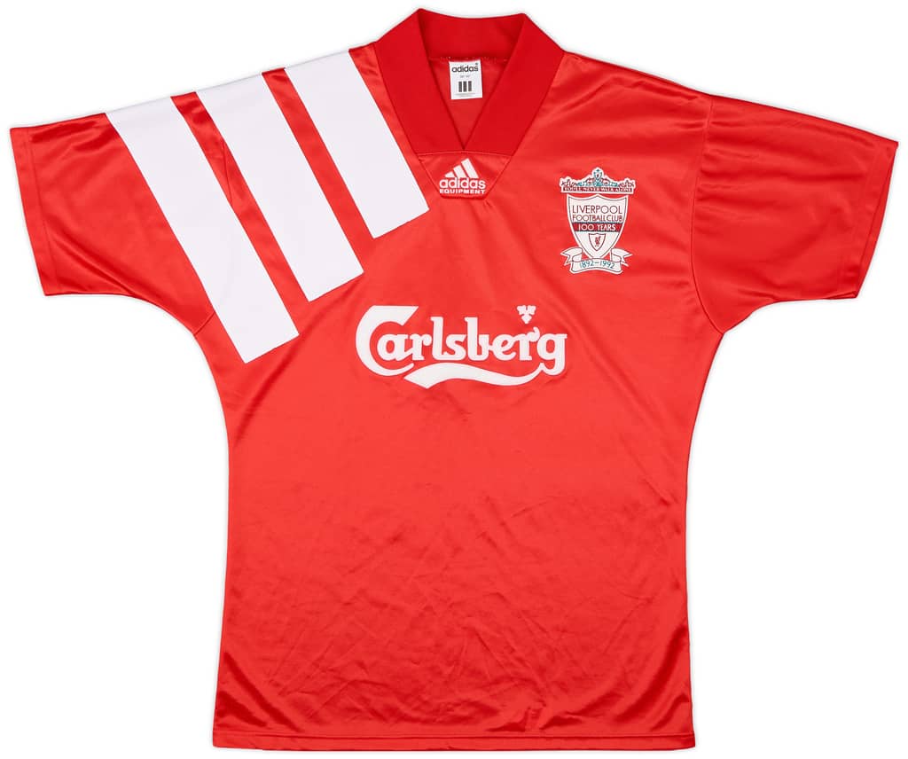 1992-93 Liverpool Centenary Home Shirt - 7/10 - (M)
