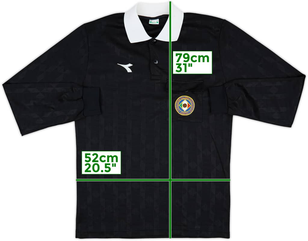 1990s Italy Diadora Referee Shirt - 8/10 - (L)