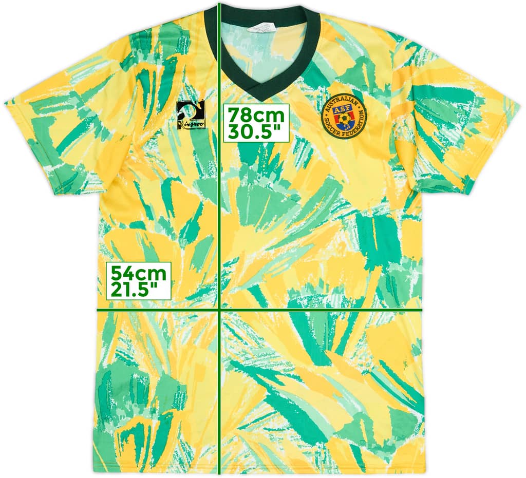 1990-91 Australia Home Shirt - 5/10 - (L)